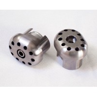 Motocorse Aluminum or Titanium Crash Pads (Frame plugs) For MV Agusta Brutale 750, 910, 989, & 1078 Motocorse Aluminum or Titanium Crash Pads (Frame plugs) For MV Agusta Brutale 750, 910, 989, & 1078